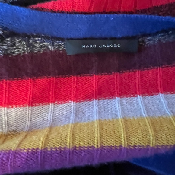 V- Neck stripe Cashmere cardigan Marc Jacob’s - Picture 4 of 5